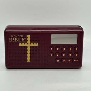 Wonder Bible KJV Audio Player No Charger Old & New Testaments - Tested & Working